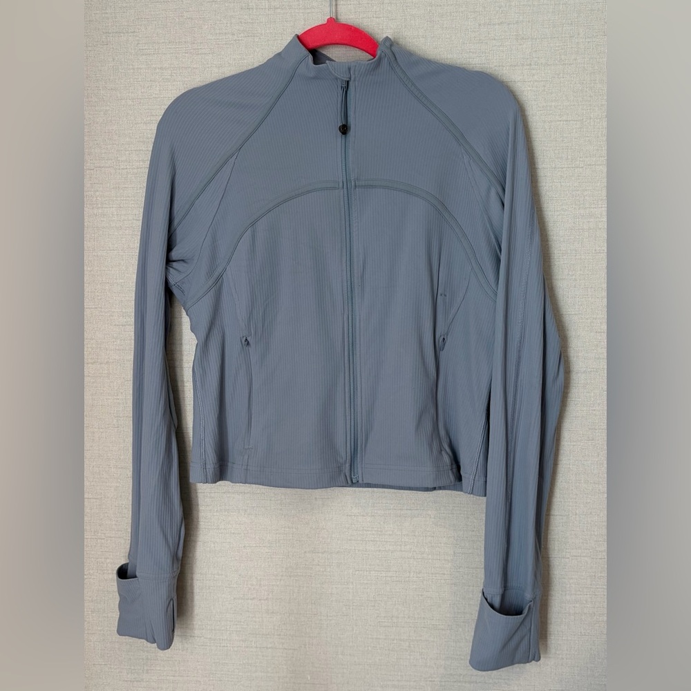 Women's Size 14 Cropped lululemon Full-Zip Jacket (has damage)